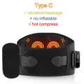 Heating Waist Massager Belts Vibration Inflatable Heated Pads Back Protector Waist Massage Relax Warmer