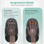 Wireless Electric Hand Massager Air Compression Hot Compress Palm Acupoint Massager Finger Arthritis Numbness Muscle Relaxation